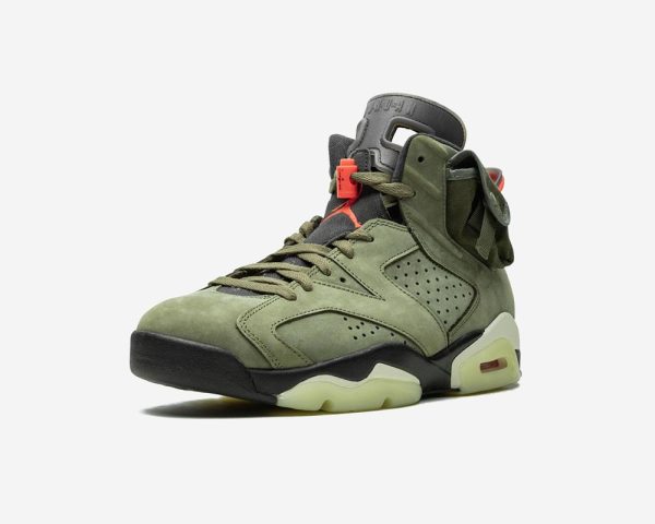 Travis Scott x Air Jordan 6 Retro ‘Olive’ - Image 4
