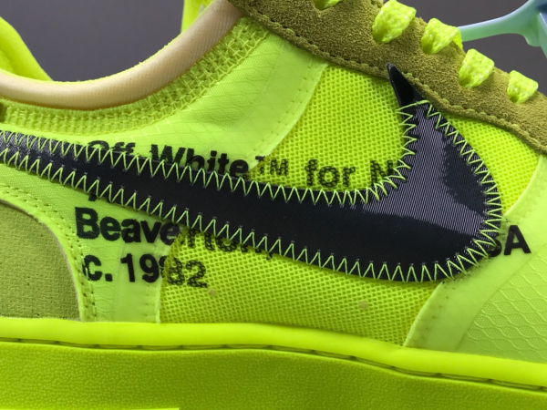 OFF-WHITE x Nike Air Force 1 Low Part 2 Voit The Ten - Image 9