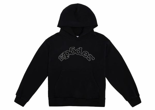 Sp5der OG Logo Hoodie Black