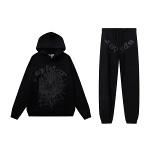 Sp5der Phantom Web Hoodie