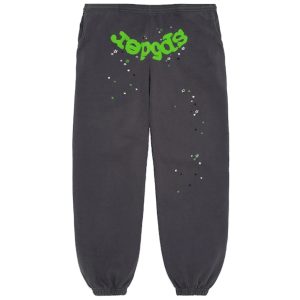 Sp5der Wait Web Sweatpant Slate Grey