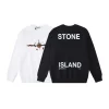 Stone Island Sweatshirt Black White pk04