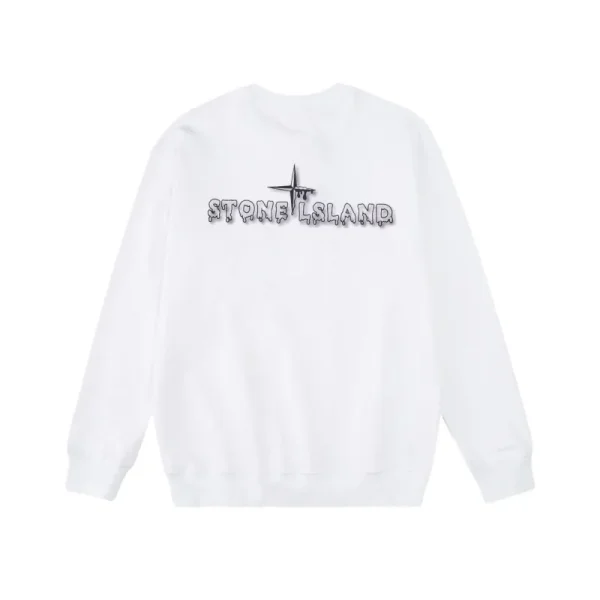 Stone Island Sweatshirt Black White pk08 - Image 5