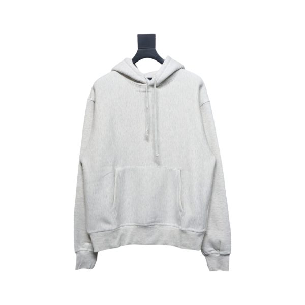 Stussy Logo Embroidered Hoodie gray - Image 2