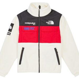 Supreme The North Face Expedition Fleece (FW18) Jacket White