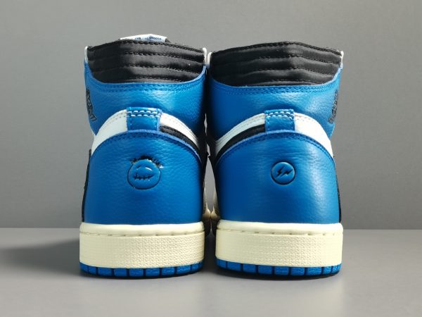 Travis Scott Fragment X Air Jordan 1 High OG＂Military Blue＂Casual shoes - Image 16