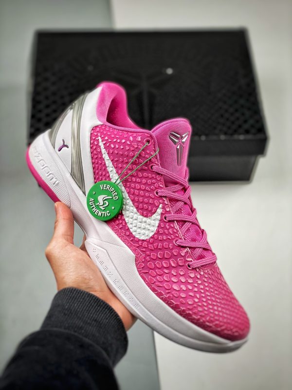 Nike Kobe 6 Kay Yow Think Pink - Image 3