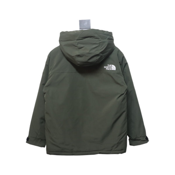 The North Face Alphabet Workwear Down Jacket Green - Image 2