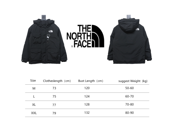 The North Face Polar Air Down Jacket Black - Image 3