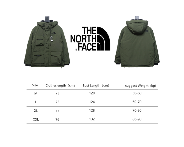 The North Face Polar Air Down Jacket Green - Image 3