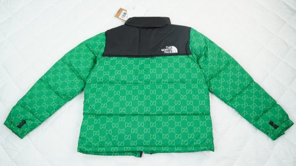 The North Face Splicing White And Green GUCCI - Image 2