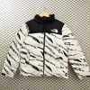 The North Face Splicing White And White Zebra