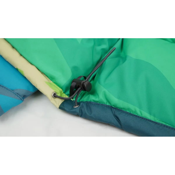 The North Face Splicing White And XX Green Down Jacket - Image 8