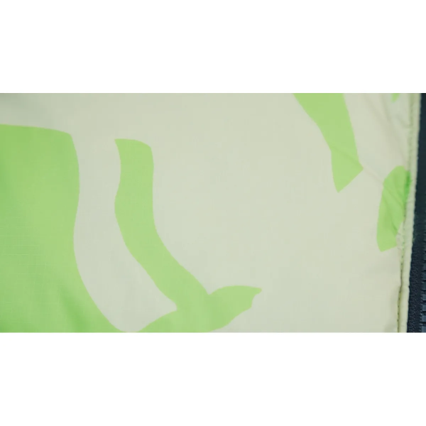 The North Face Splicing White And XX Green Down Jacket - Image 11