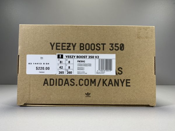 Yeezy Boost 350 V2 ‘Citrin Non-Reflective’ - Image 14