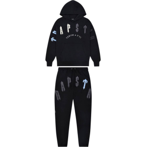 Trapstar Irongate Arch Chenille 2.0 Tracksuit Black/Ice