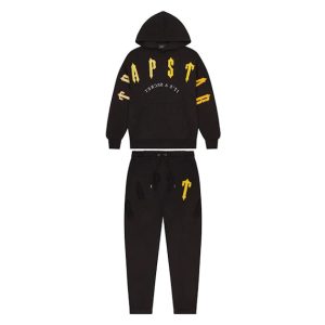 Trapstar Irongate Arch Chenille 2.0 Tracksuit Black/Yellow