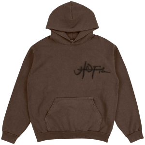 Travis Scott Utopia A2 Hooded Sweatshirt Brown