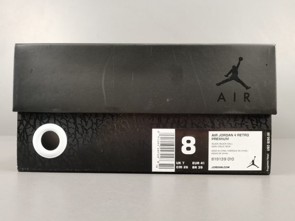 Jordan  Air Jordan 4 retro pony hair black - Image 16