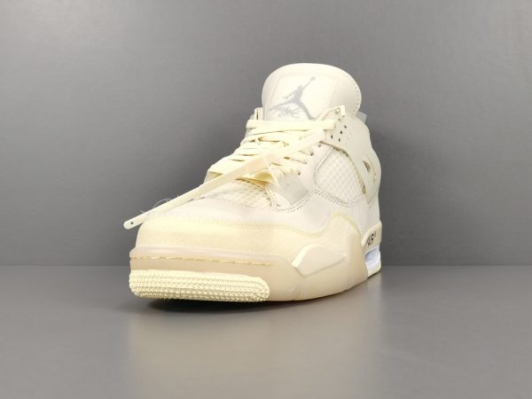 Off-white x Air Jordan 4＂Sail＂ - Image 3