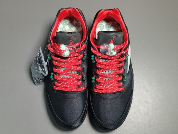 CLOT x Air Jordan 5 Low sp “jade” - Image 4