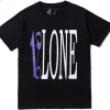 Vlone x Palm Angels T-Shirt Purple/Black