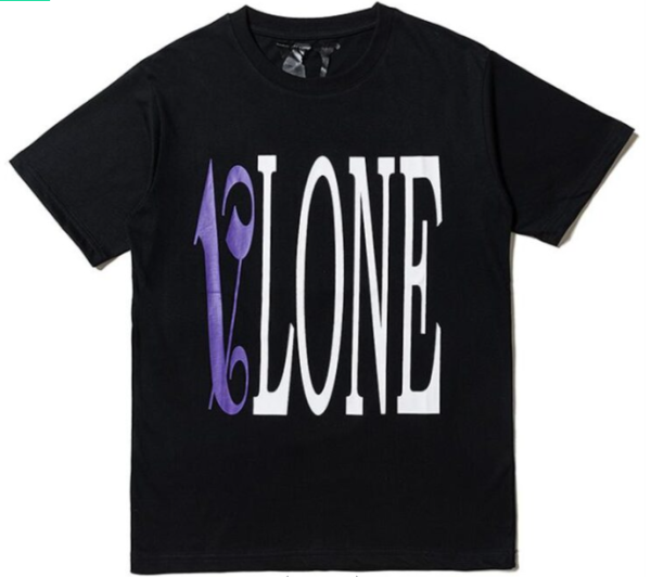 Vlone x Palm Angels T-Shirt Purple/Black