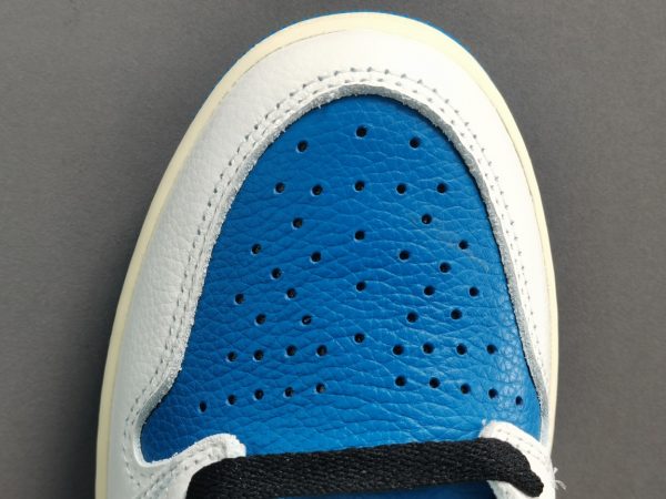 Travis Scott Fragment X Air Jordan 1 High OG＂Military Blue＂Casual shoes - Image 14