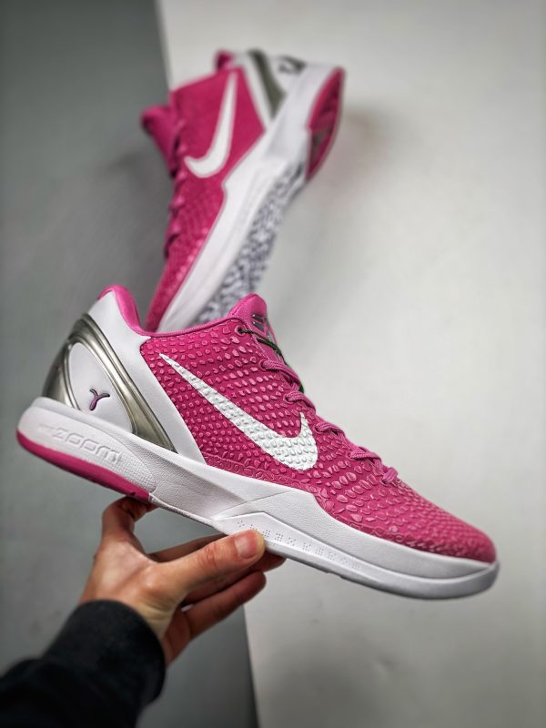 Nike Kobe 6 Kay Yow Think Pink - Image 7