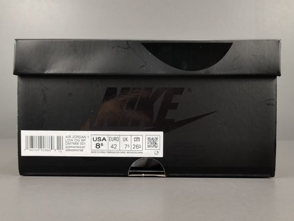 Travis Scott X Air Jordan 1 Low  OG ＂Black/Phantom＂ - Image 3