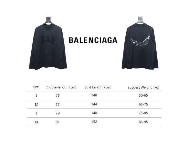 YEEZY x GAP x BALENCIAGA BLACK - Image 3