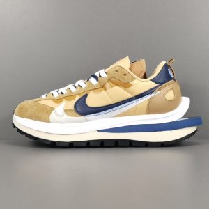 Sacai x NiKe VaporWaffle ＂Sesame and Blue Void ＂