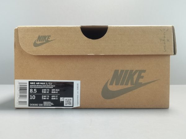 Travis Scott X Nike Air Max 1 ＂BaroqueBrown＂ - Image 17
