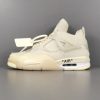 Off-white x Air Jordan 4＂Sail＂